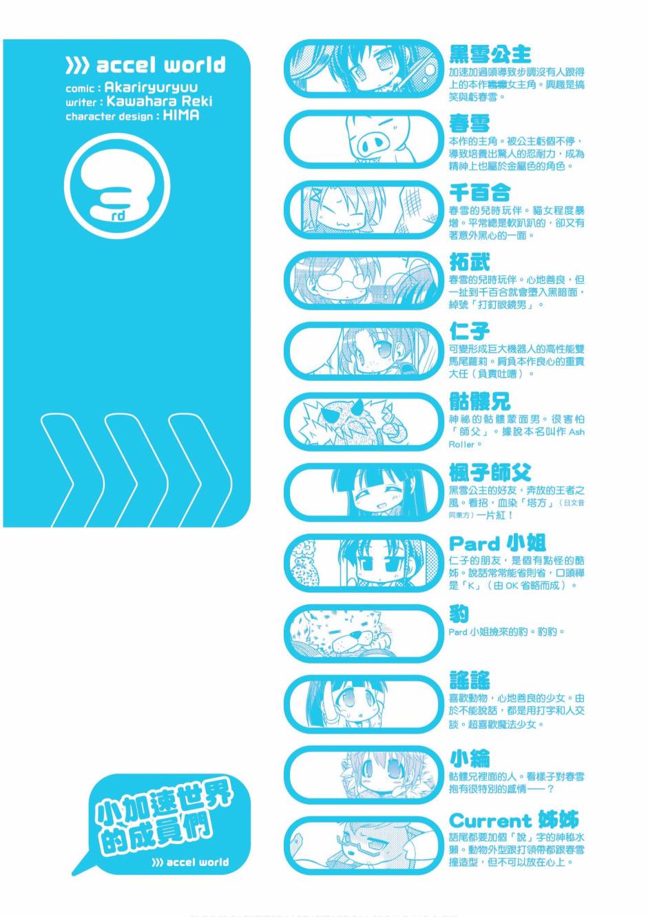 小加速世界03卷3