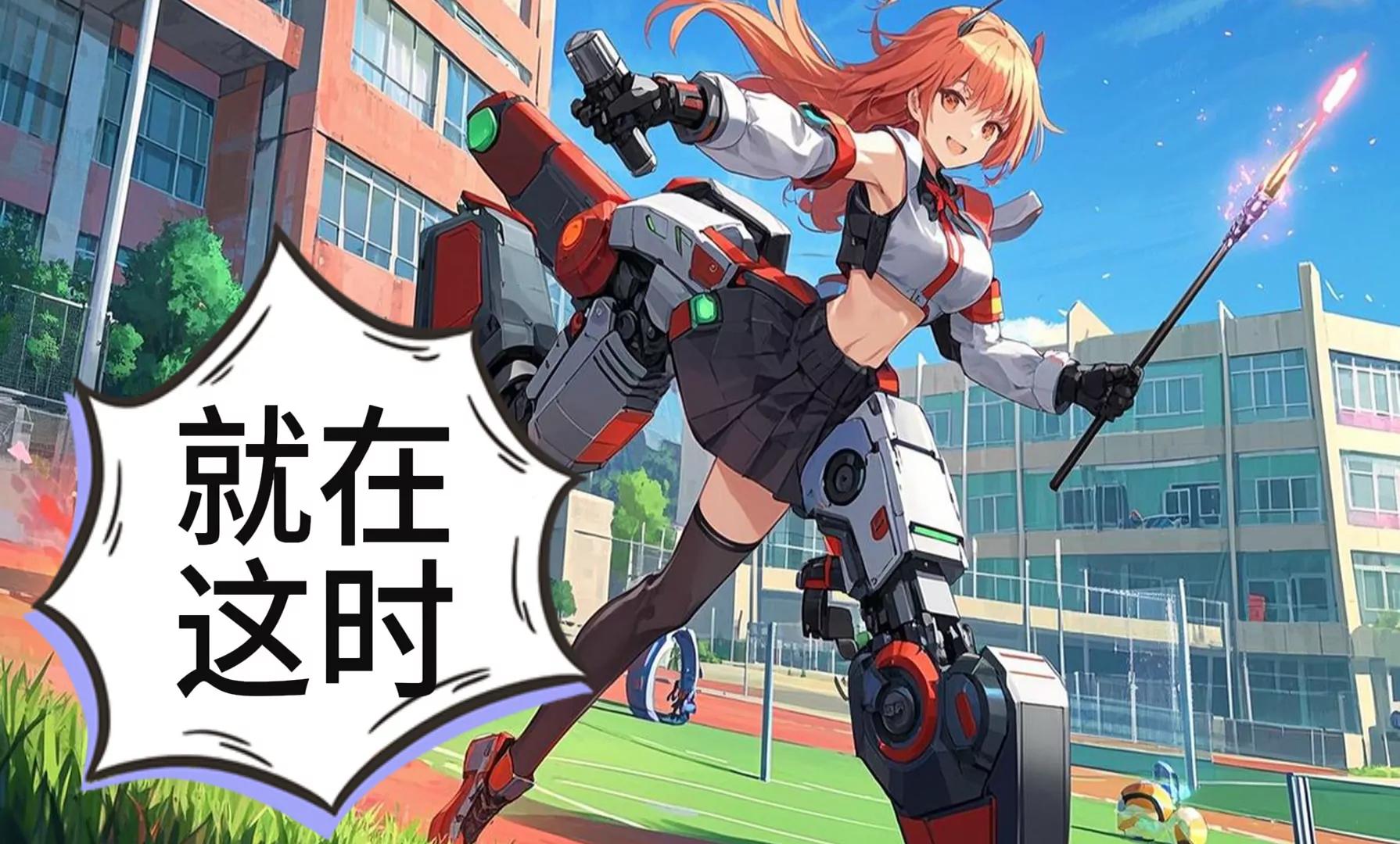 机甲魔法少女的暴走8