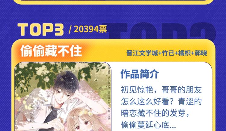 《再度与你》荣登月票TOP榜！12