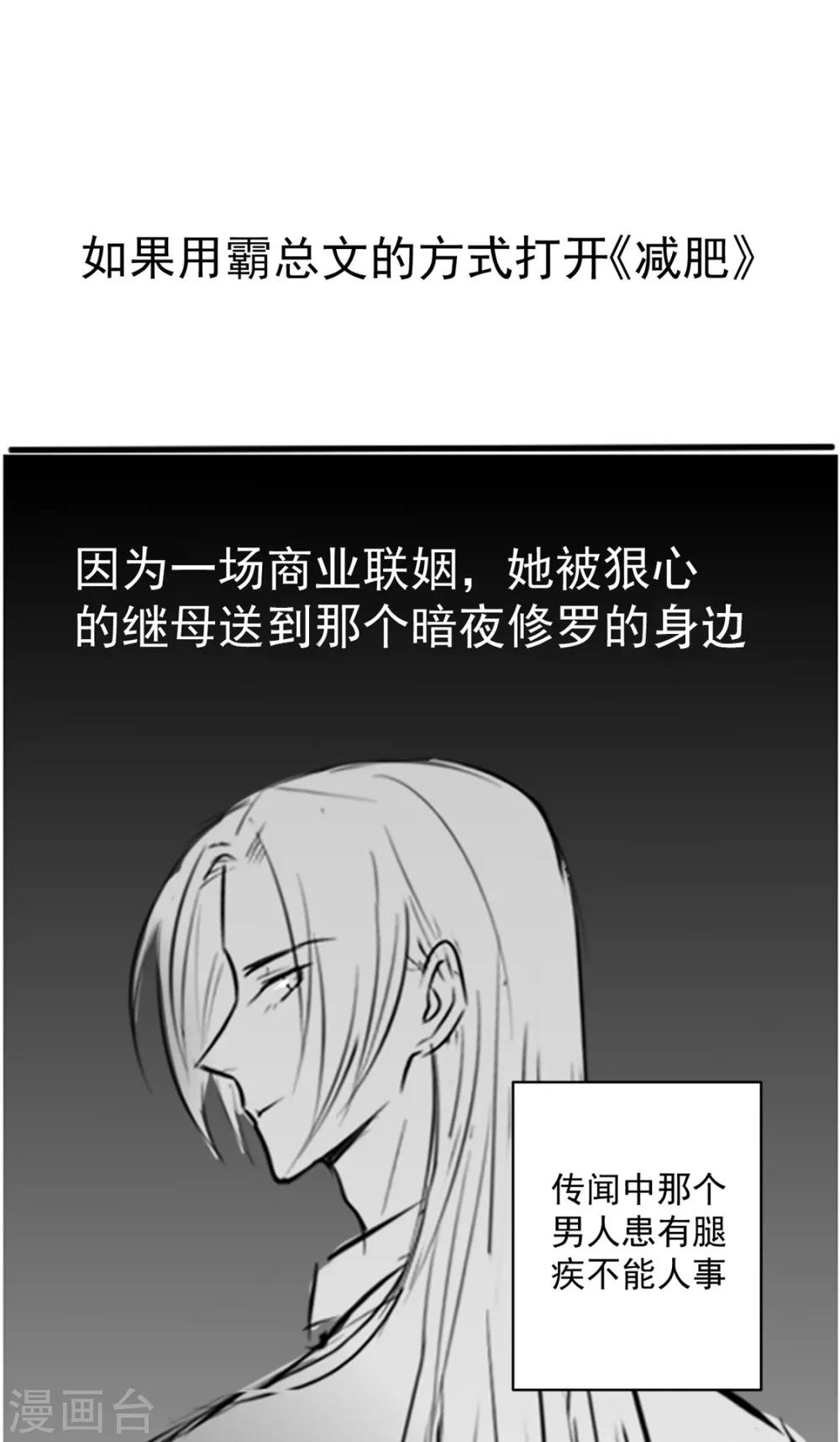 番外 如果用霸总方式打开《减肥》0