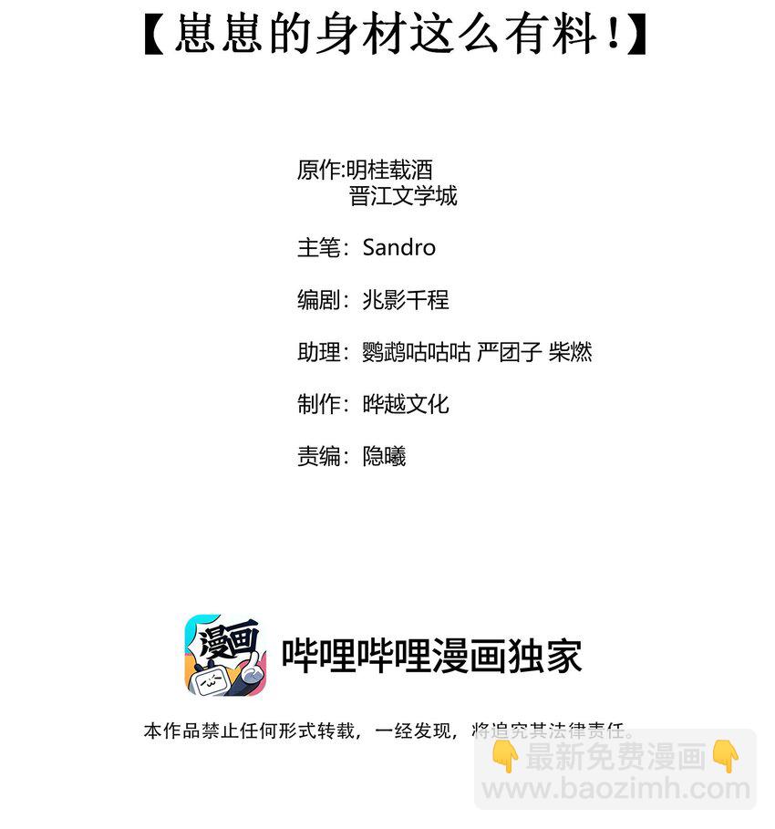 090 崽崽的身材这么有料！1