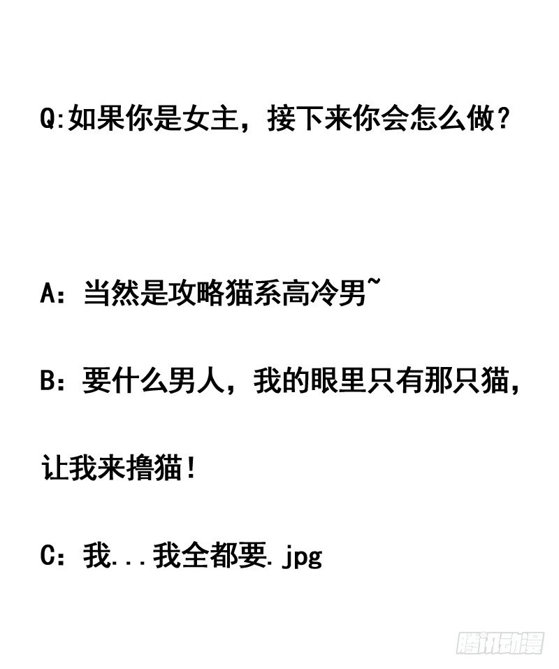 夭寿啦！可爱黑猫大变冰山美男！49