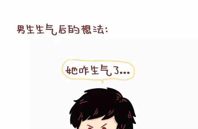 男生和女生生气后的想法18