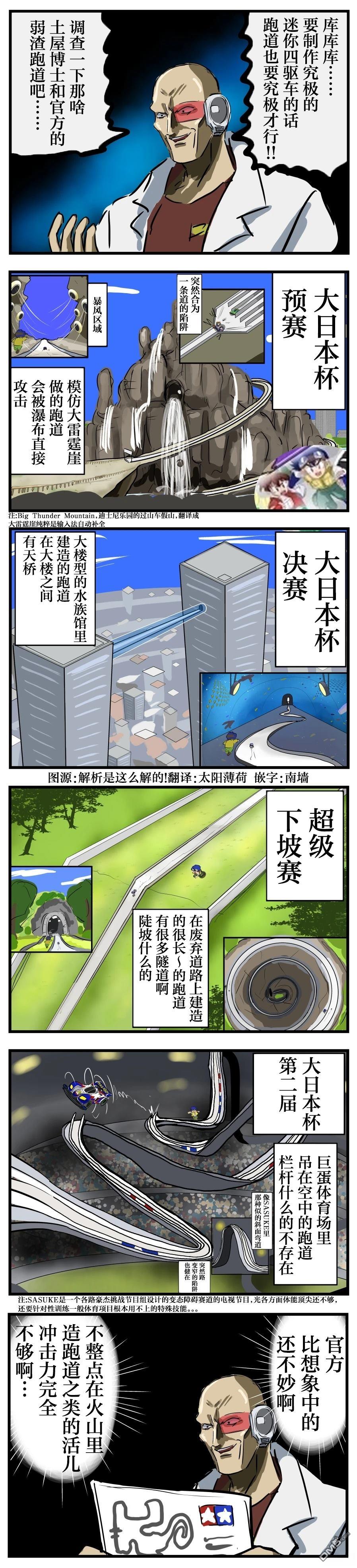四驱兄弟里的跑道0
