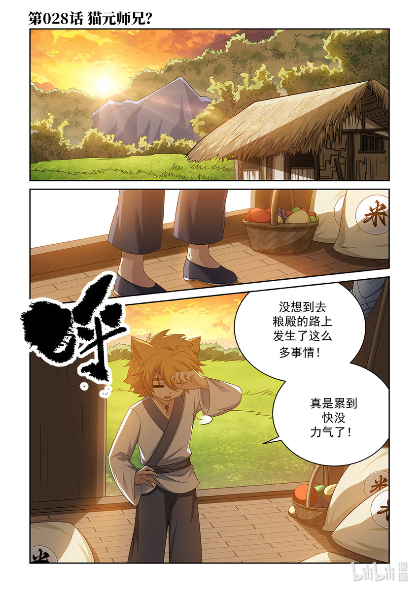 第028话 猫元师兄？0
