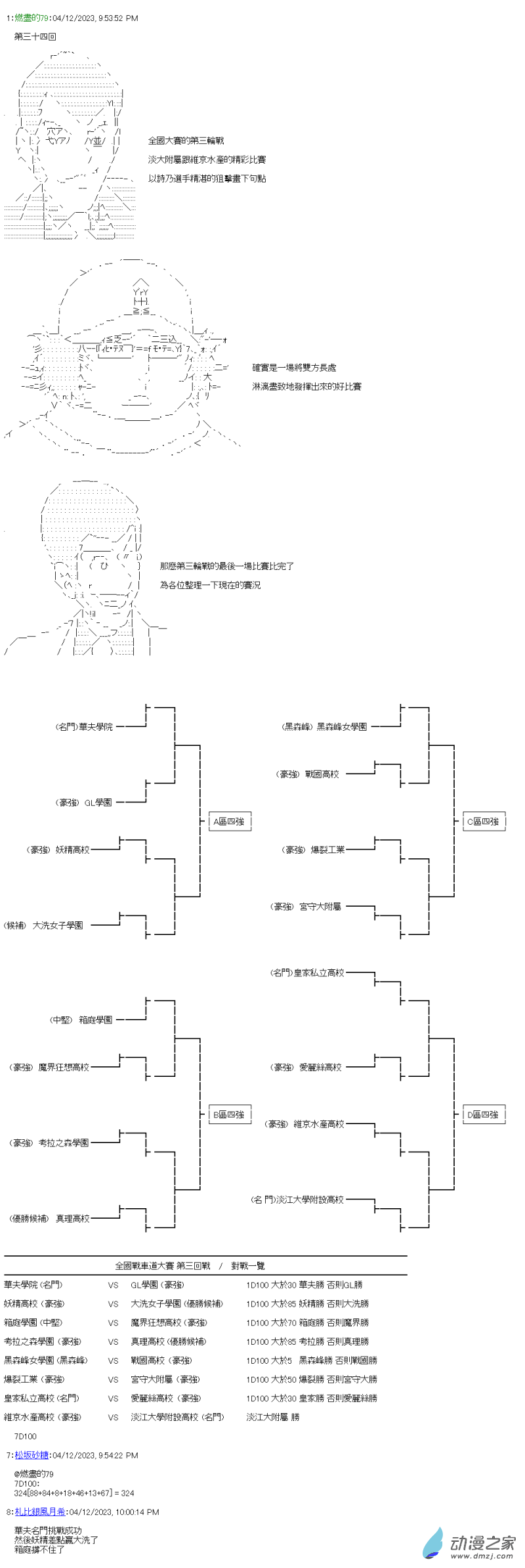 第34回 姊妹的战车道0
