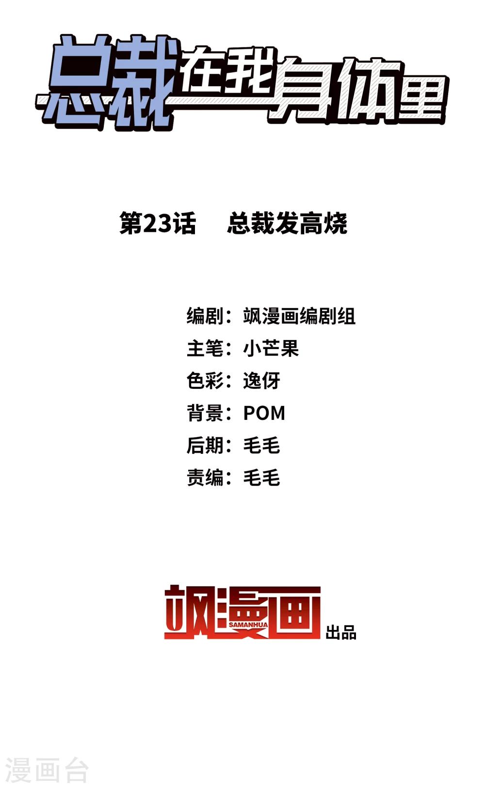 第23话 总裁发高烧1