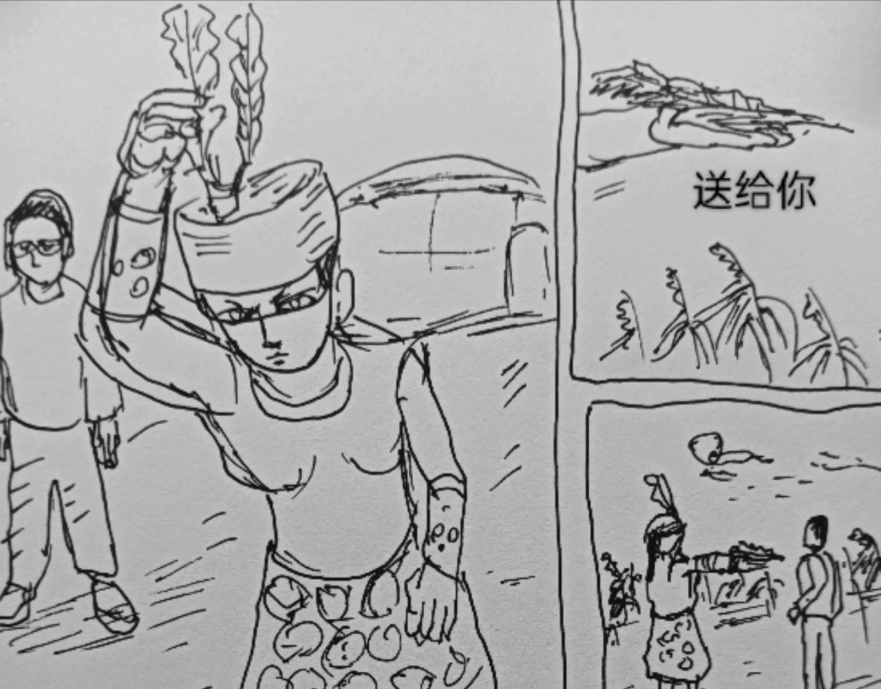 毡帽上的羽毛24